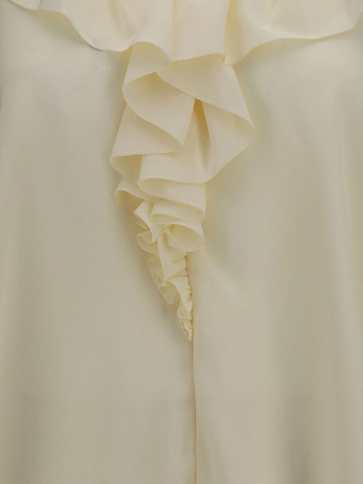 Ruffled silk shirt CH26AHT72005 114 CHLOÉ 