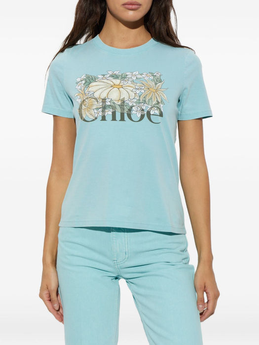 Baby fit logo T-shirt CH26AJH08080 47C CHLOÉ 