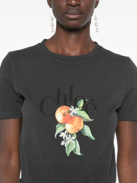 Baby fit logo T-shirt CH26AJH08988 070 CHLOÉ 