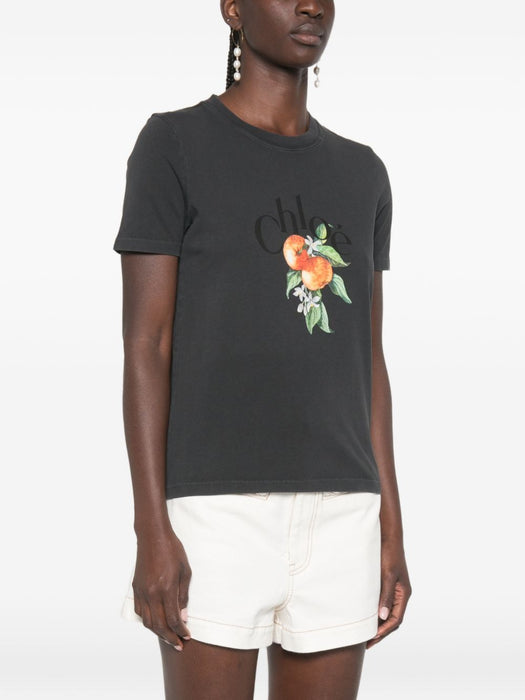 Baby fit logo T-shirt CH26AJH08988 070 CHLOÉ 