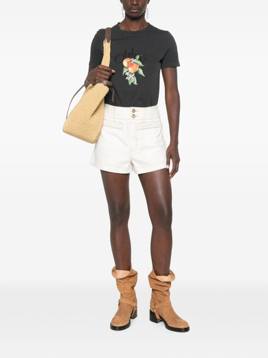 Baby fit logo T-shirt CH26AJH08988 070 CHLOÉ 