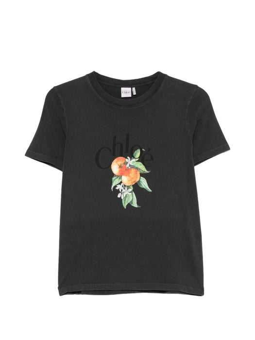 Baby fit logo T-shirt CH26AJH08988 070 CHLOÉ 