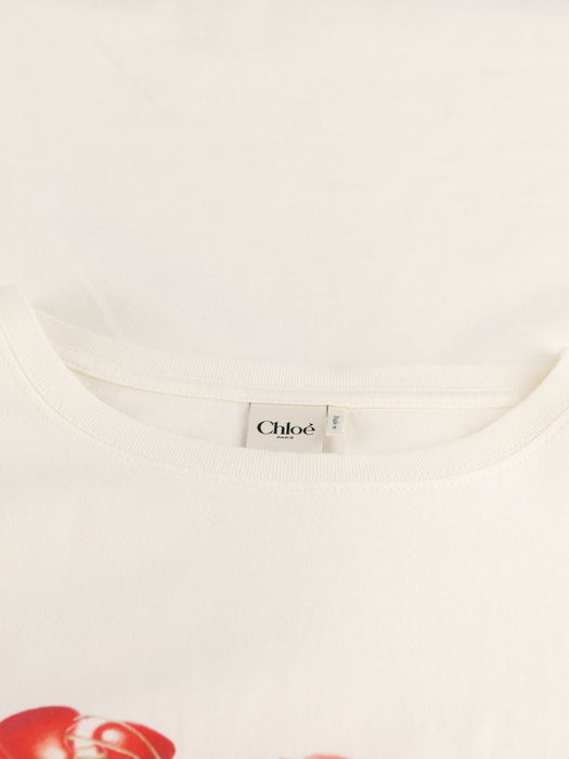 Cherry-print T-shirt CH26AJH41880 107 CHLOÉ 