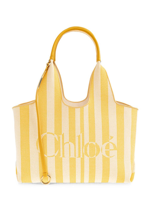 Striped logo-print Tote Bag CH26AS767R65 757 CHLOÉ 