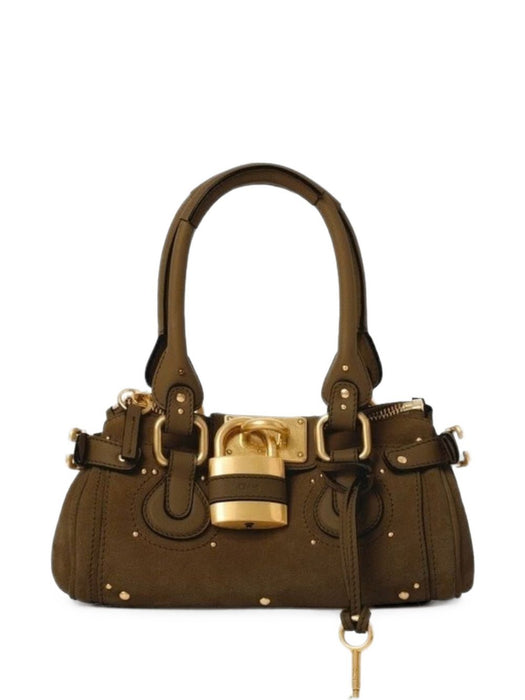 Small Paddington bag in suede leather CH26AS805S77 21Q CHLOÉ 