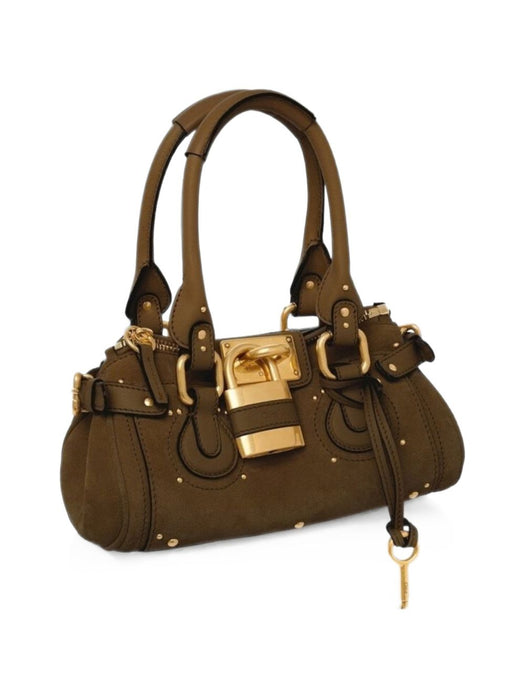 Small Paddington bag in suede leather CH26AS805S77 21Q CHLOÉ 