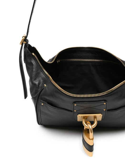 Paddington crossbody bag in grained leather CH26AS809P75 001 CHLOÉ 