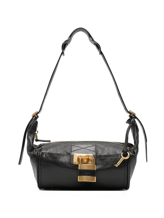 Paddington crossbody bag in grained leather CH26AS809P75 001 CHLOÉ 
