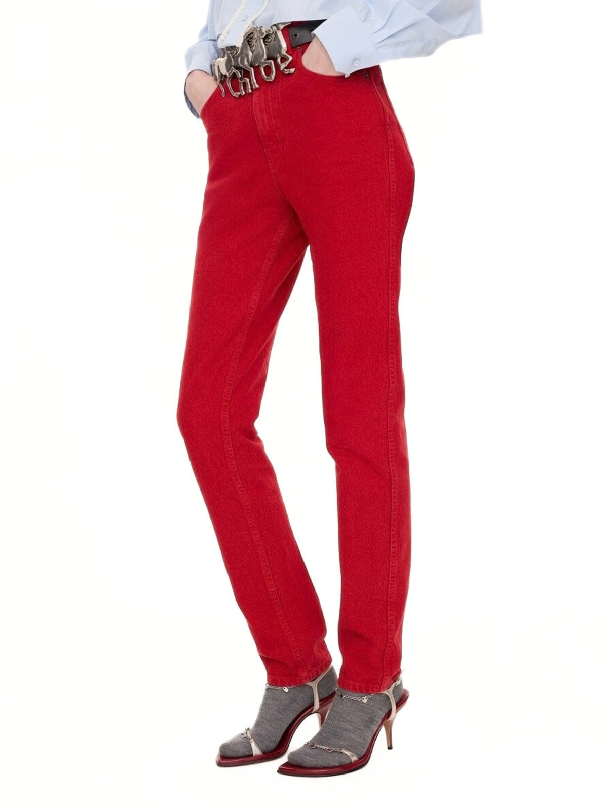 Slim jeans in denim CH26WDP21159 656 CHLOÉ 