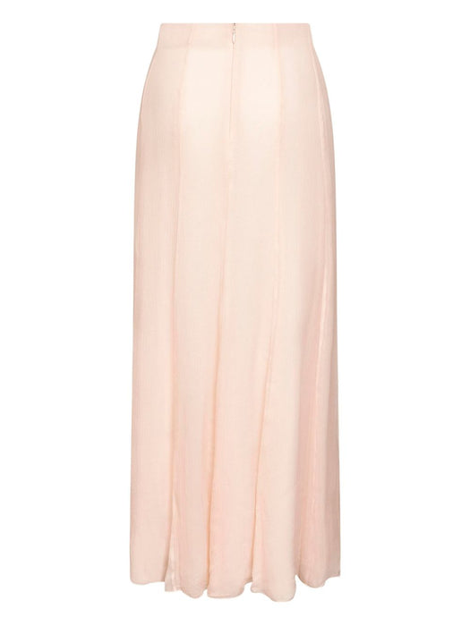 Fluid maxi skirt in silk mousseline CH26WJU20001 6F0 CHLOÉ 