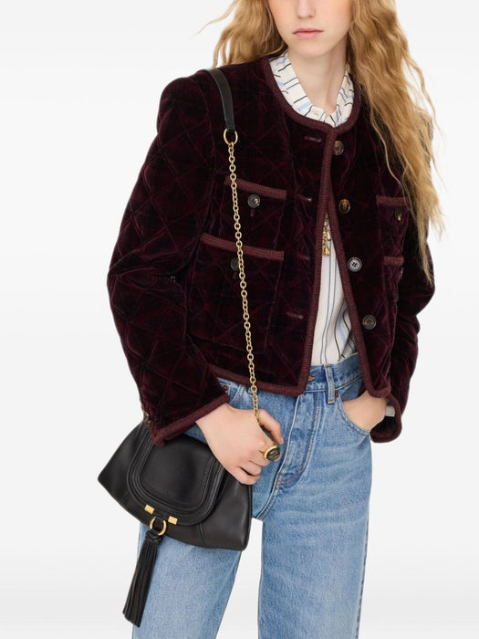 Mini Marcie Foulard chain bag in soft leather CH26WS843T14 001 CHLOÉ 