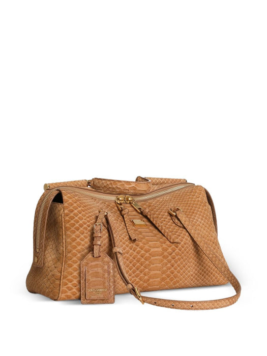 Medium Vittoria handbag in python BB7844 A2J5480040 DOLCE & GABBANA 