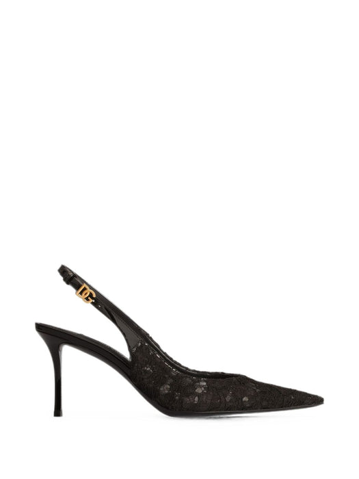 Lace slingback pumps CG1049 A06108B956 DOLCE & GABBANA 