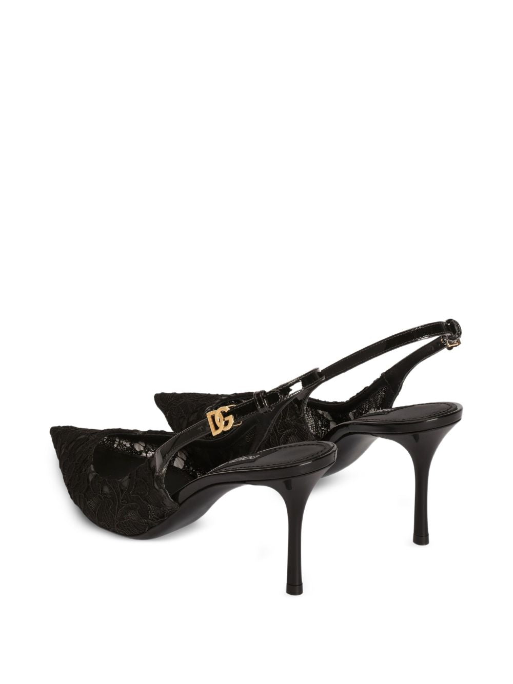 Lace slingback pumps CG1049 A06108B956 DOLCE & GABBANA 