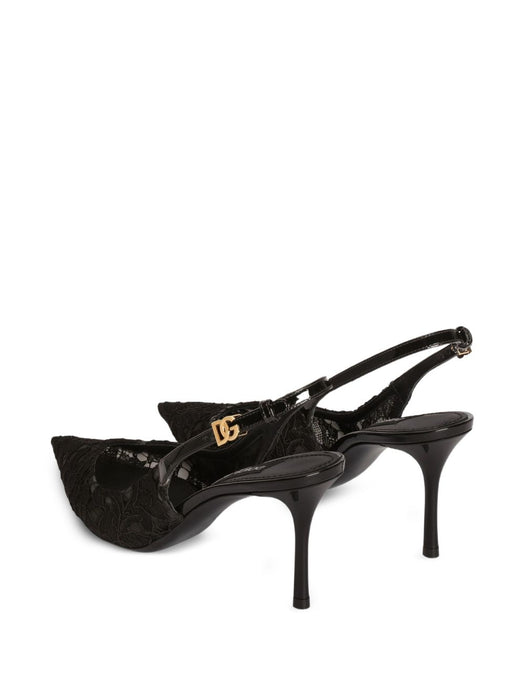 Lace slingback pumps CG1049 A06108B956 DOLCE & GABBANA 
