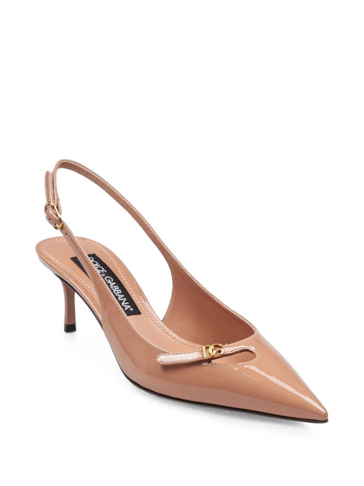 Patent leather slingback pumps CG1062 A14718H056 DOLCE & GABBANA 