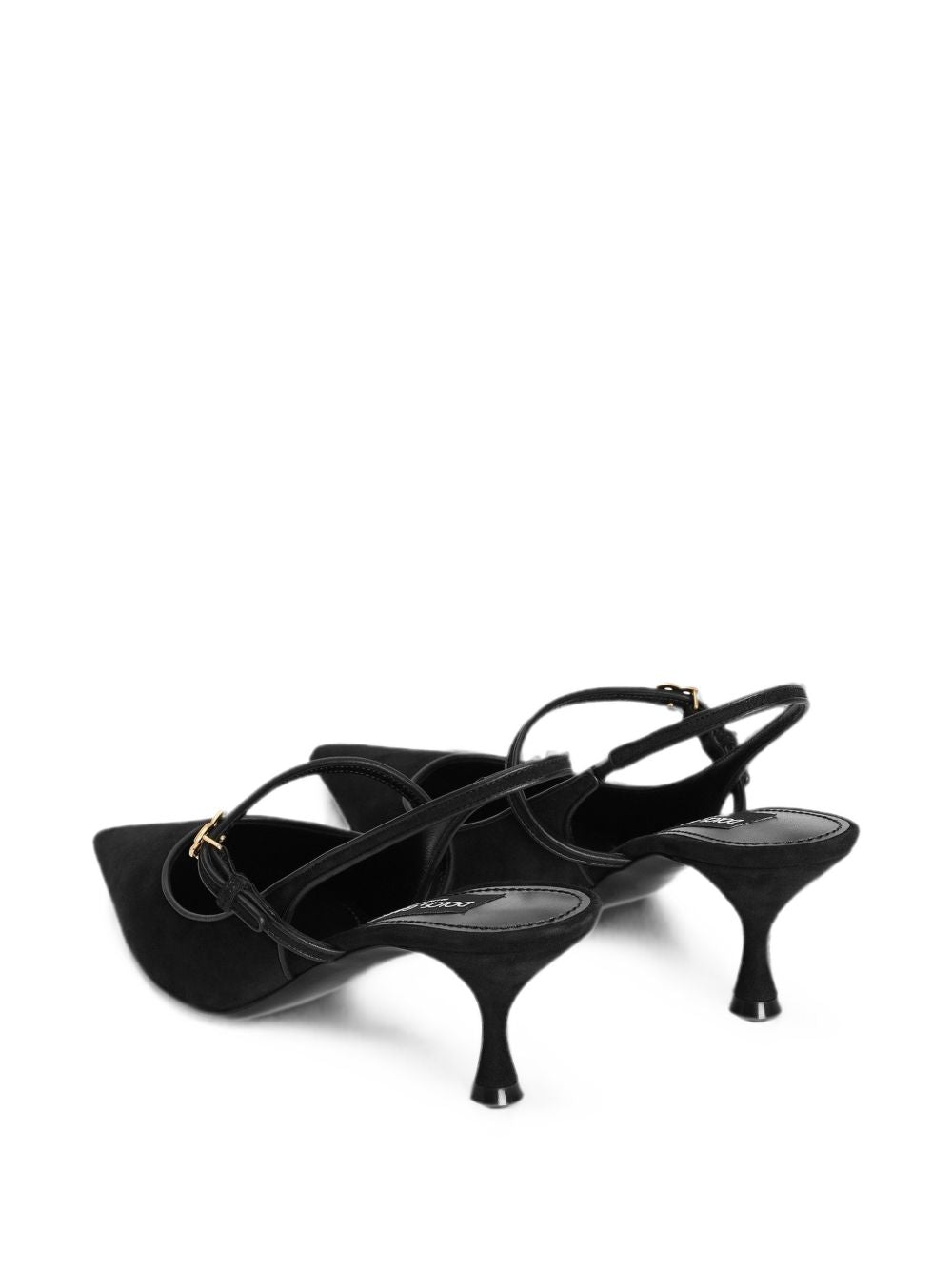 Suede slingback pumps CG1068 AQ13480999 DOLCE & GABBANA 