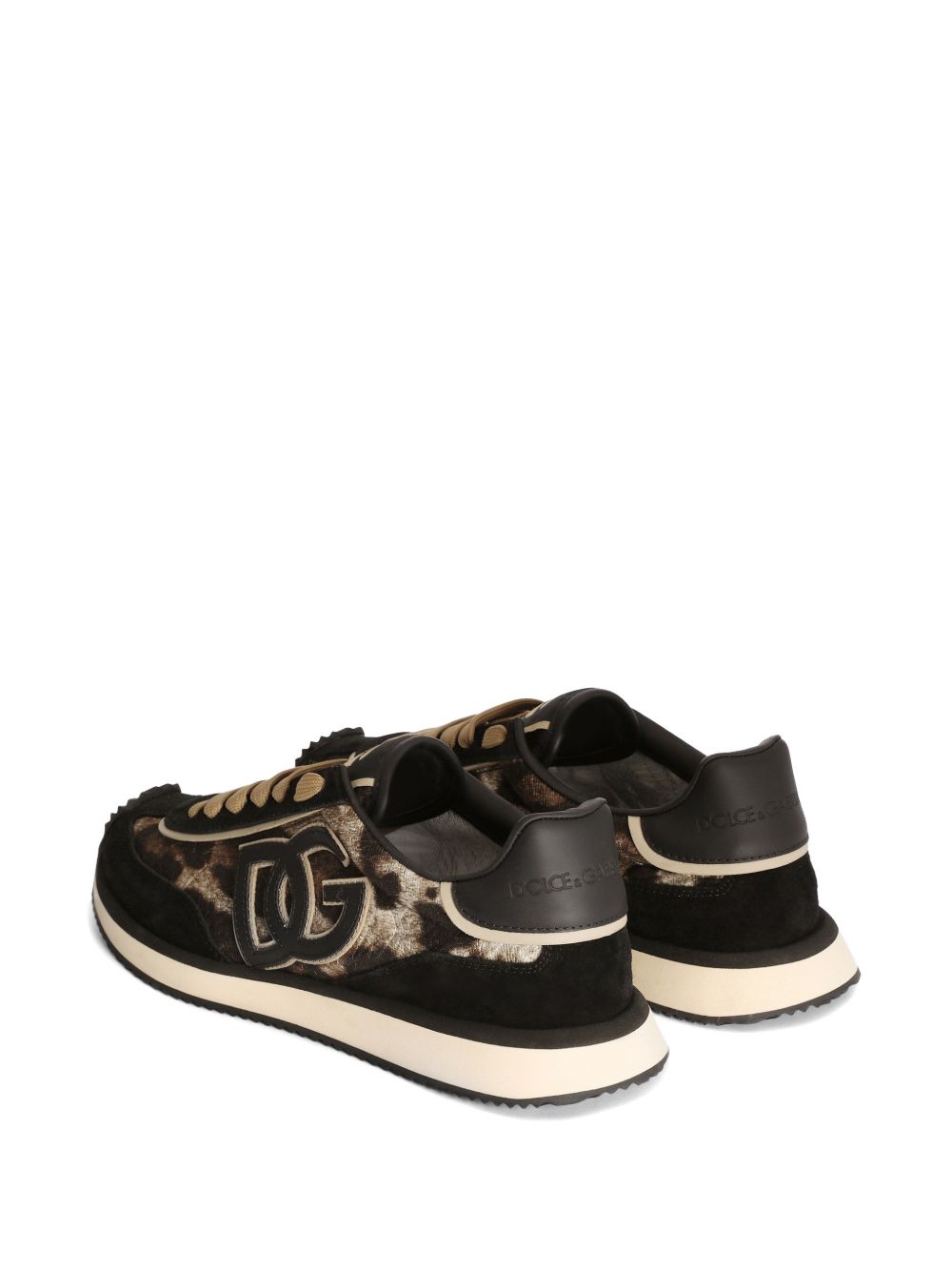Leo-print fabric DG Cushion sneakers CK2288 A3L89HY13M DOLCE & GABBANA 