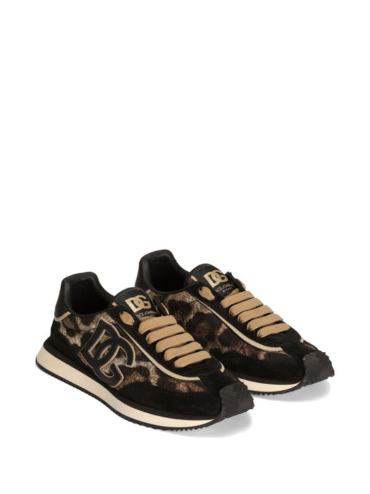 Leo-print fabric DG Cushion sneakers CK2288 A3L89HY13M DOLCE & GABBANA 