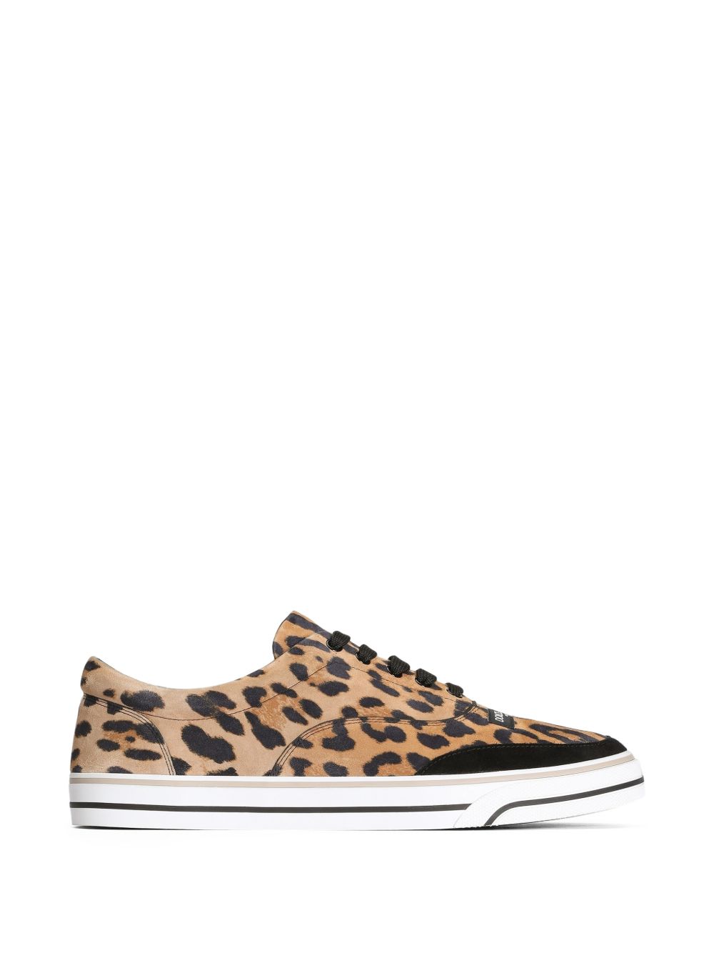Sailing sneakers in LEO-print calfskin CS2399 A3T28HAALM DOLCE & GABBANA 