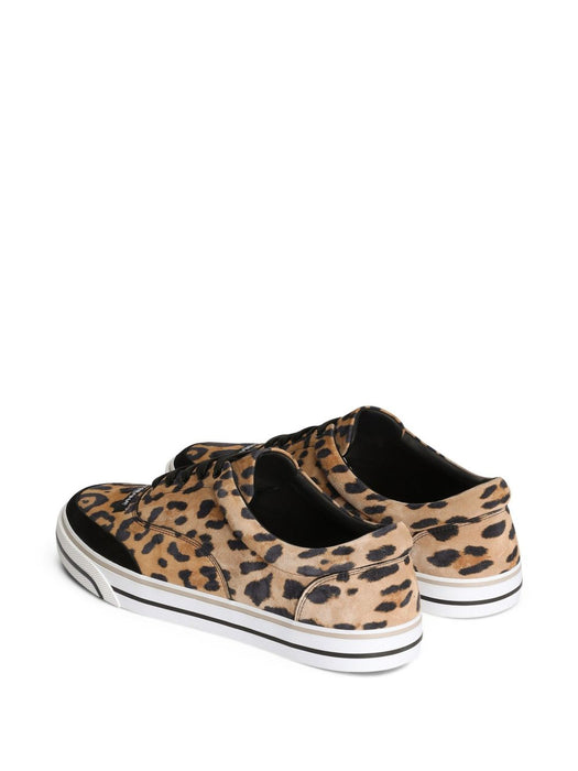 Sailing sneakers in LEO-print calfskin CS2399 A3T28HAALM DOLCE & GABBANA 