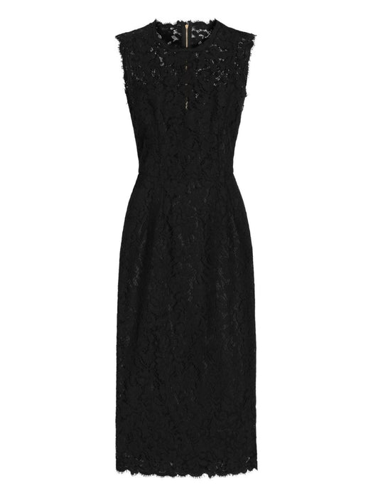 Lace sleeveless midi dress F6H0ZT HLMTBN0000 DOLCE & GABBANA 
