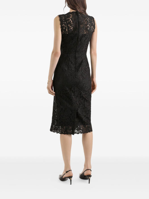 Lace sleeveless midi dress F6H0ZT HLMTBN0000 DOLCE & GABBANA 