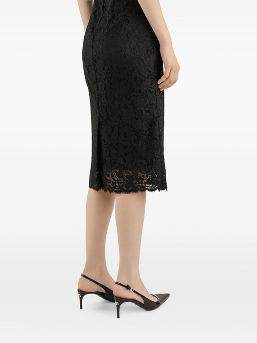 Lace sleeveless midi dress F6H0ZT HLMTBN0000 DOLCE & GABBANA 