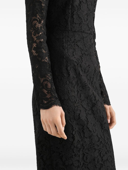 Long-sleeve lace midi dress F6M0DT HLMTBN0000 DOLCE & GABBANA 