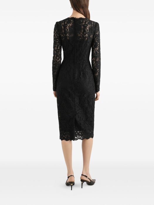 Long-sleeve lace midi dress F6M0DT HLMTBN0000 DOLCE & GABBANA 