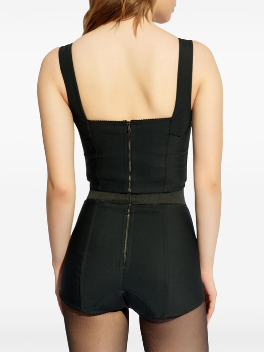 Lace-trim corset top F7T19T GDCLQN0000 DOLCE & GABBANA 