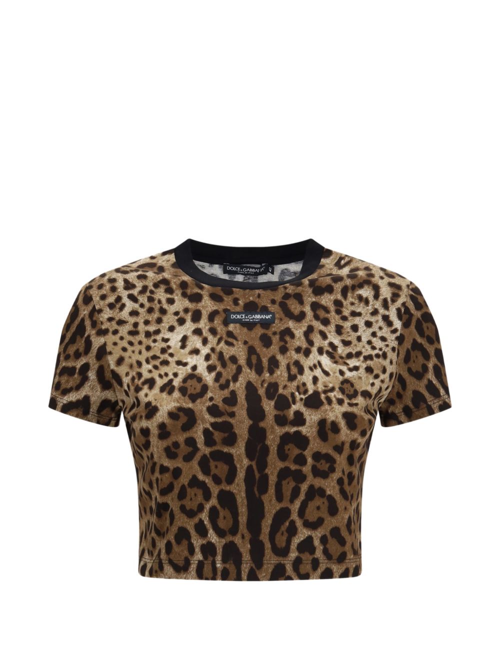 Leopard-print T-shirt F8W39T FS78SHY13M DOLCE & GABBANA 