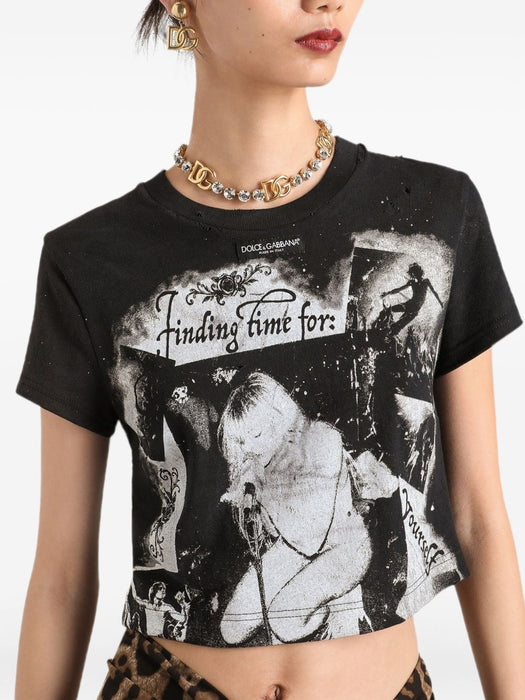 Jersey T-shirt F8W39T GDDH4S9000 DOLCE & GABBANA 