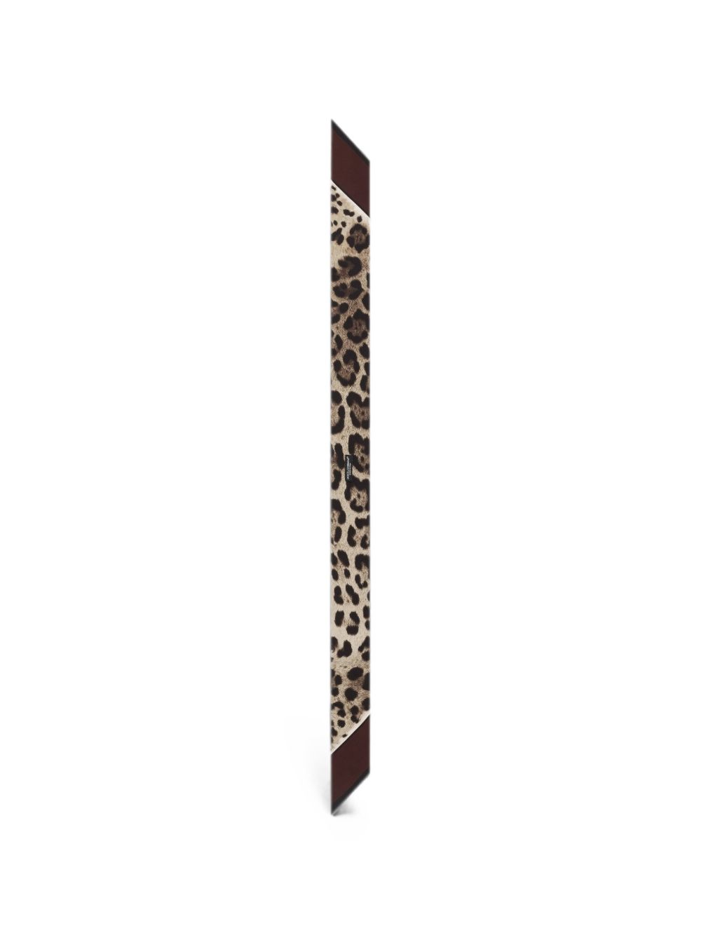 Leo-print silk twill bandeau FS215A GDCTTH613M DOLCE & GABBANA 