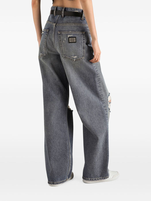 5-pocket denim trousers FTDDHD G8OX8S9001 DOLCE & GABBANA 