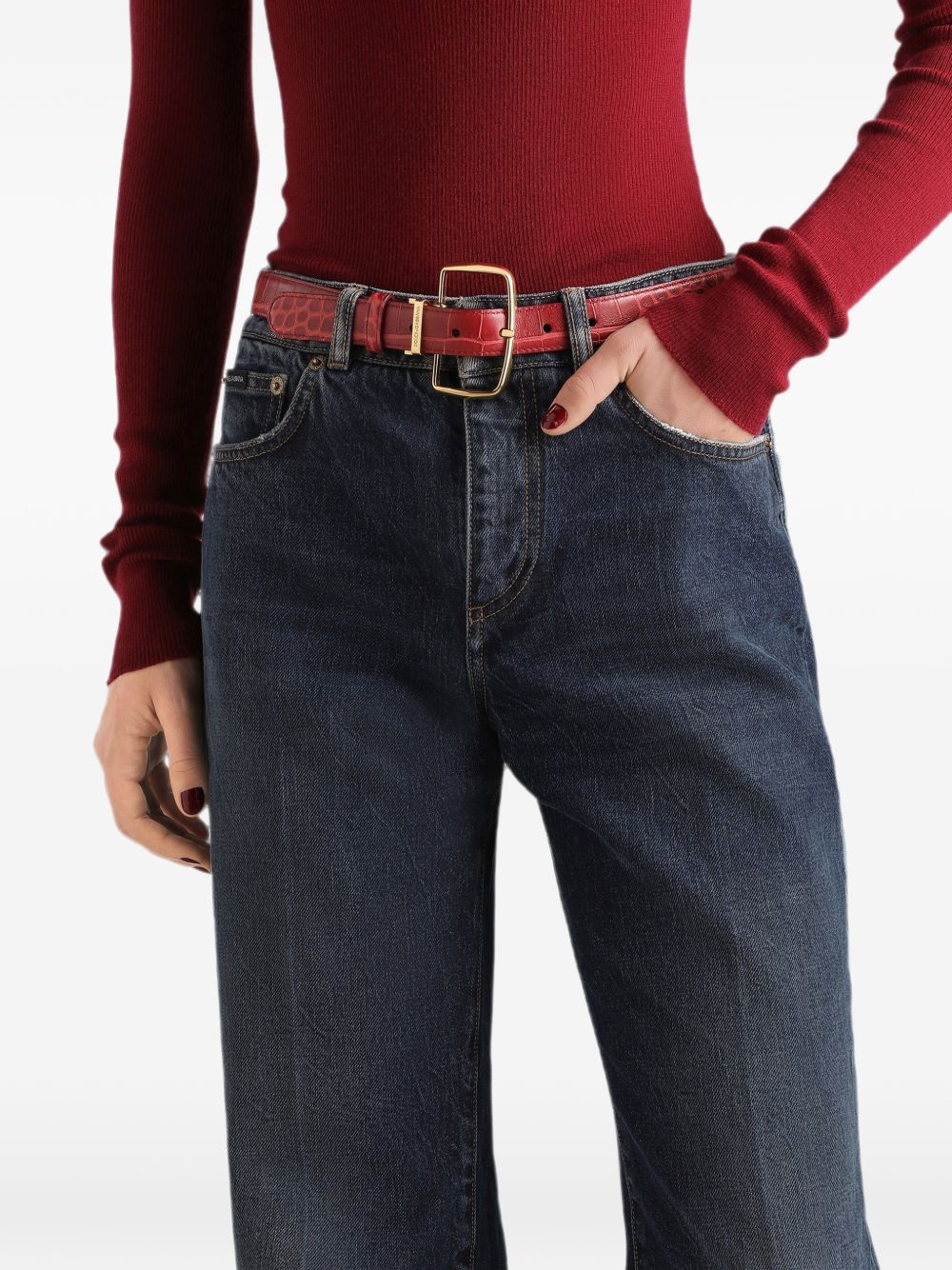 5-pocket denim jeans FTDM0D G8PS2S9001 DOLCE & GABBANA 