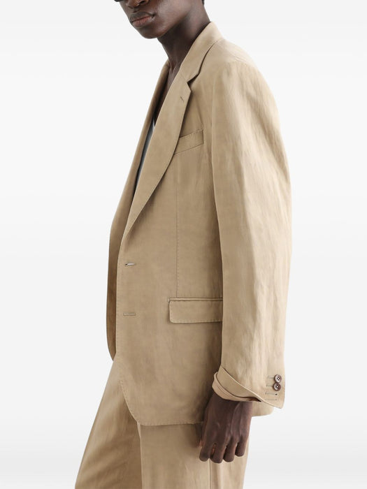 Martini Light single-breasted linen jacket G2XE2T FUTDVM0263 DOLCE & GABBANA 