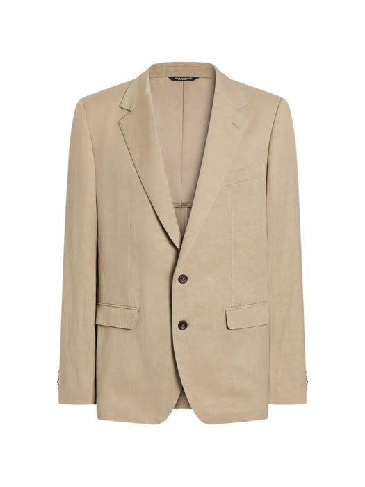Martini Light single-breasted linen jacket G2XE2T FUTDVM0263 DOLCE & GABBANA 
