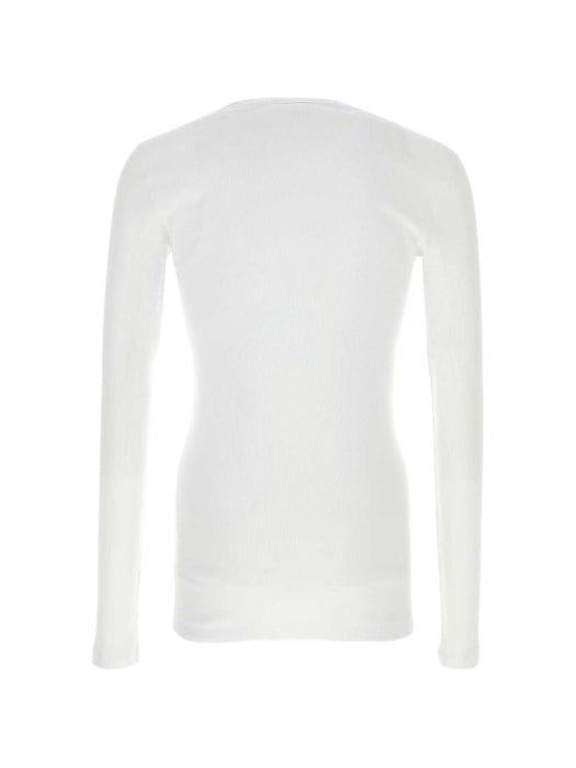 Ribbed-knit henley T-shirt G8PG8Z FUGKYW0800 DOLCE & GABBANA 