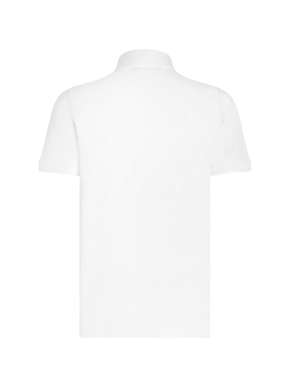 Cotton piqué polo-shirt with branded tag G8PL4T G7P1DW0800 DOLCE & GABBANA 