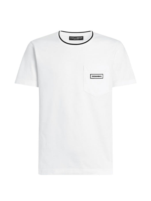 Cotton T-shirt with logo G8RA2Z G7Q2PW0800 DOLCE & GABBANA 