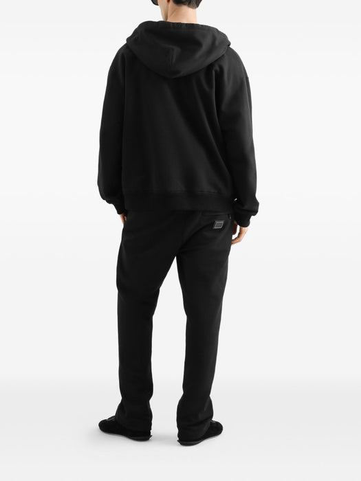 Hooded sweatshirt with logo plate G9CEGT G7Q2ON0000 DOLCE & GABBANA 