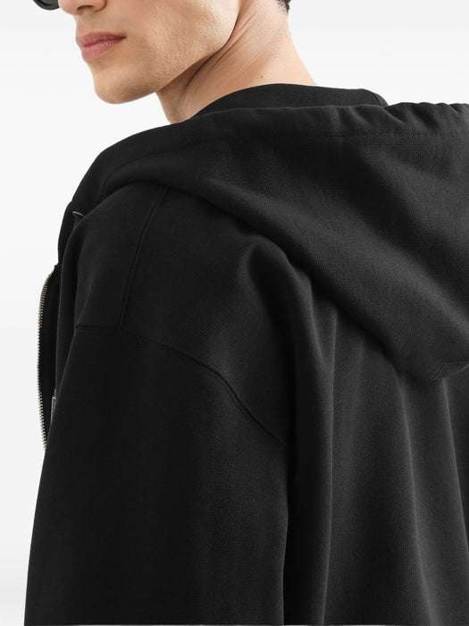 Hooded sweatshirt with logo plate G9CEGT G7Q2ON0000 DOLCE & GABBANA 