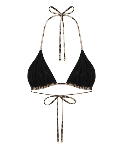 Leopard-print triangle bikini top O1A00J ONO11HY13M DOLCE & GABBANA 