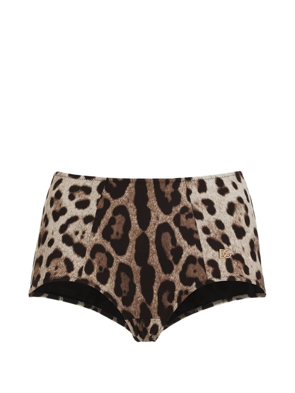 Leopard-print high-waisted bikini bottoms O2A03J ONO11HY13M DOLCE & GABBANA 