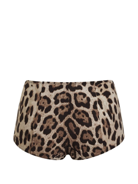 Leopard-print high-waisted bikini bottoms O2A03J ONO11HY13M DOLCE & GABBANA 