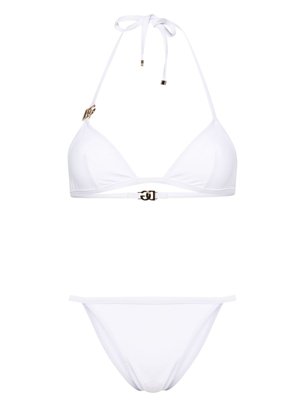 Logo-plaque triangle-cup bikini O8B76J ONO12W0800 DOLCE & GABBANA 