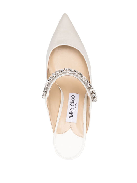 Leather mules BING 65 SATIVORY JIMMY CHOO 