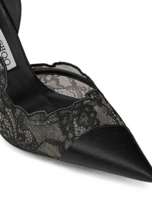 Brigitte pumps 100 BRIGITTE 100 WANBLACK/BLACK JIMMY CHOO 