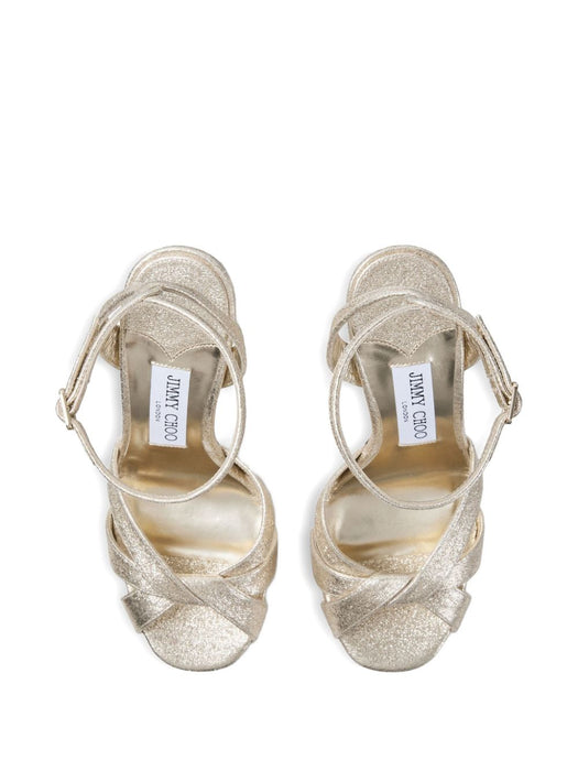 Kove platform sandals KOVE 120 DXBPLATINUM JIMMY CHOO 